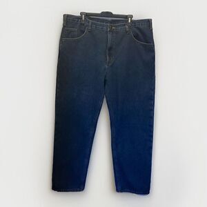 RK Brand Men's‎ 40x30 Fleece Insulated Blue Denim Jeans